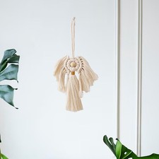 Macrame Wall Hanging Tapestry Hand Woven Pendant Craft Nordic with Tassel