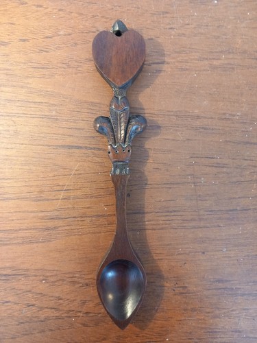 Vintage welsh love spoon - vintage,