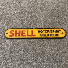 Shell Oil Motor Spirit Garage