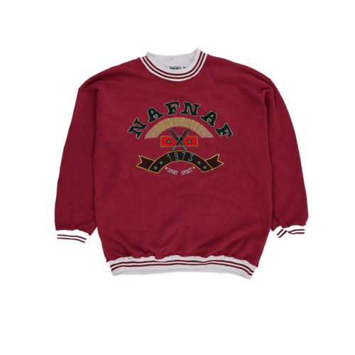 Naf men red long - red, sleeve
