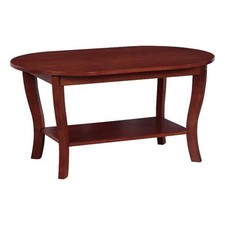 Pemberly Row Oval Coffee Table