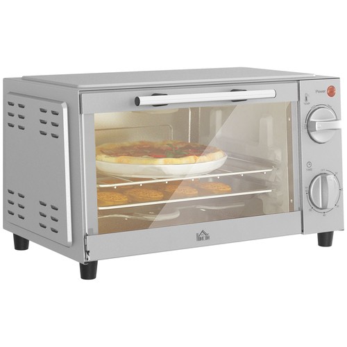 Homcom mini oven countertop - mini, 9l