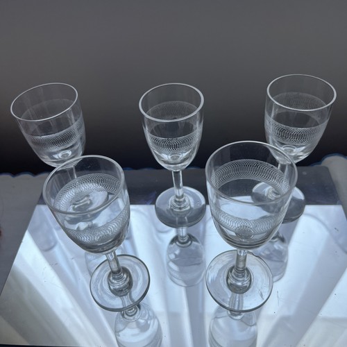 Antique wheel cut crystal - cut,