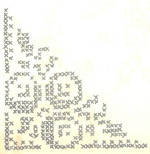 Vintage Embroidery Transfer