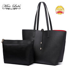 Black Ladies Large Tote