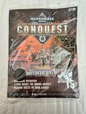 GAMES WORKSHOP WARHAMMER 40K CONQUEST ISSUE 15 MODELS & MAGAZINE NEW