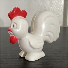 Chicken Plastic Figurine White