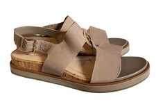 M&S Footglove Slingback Beige