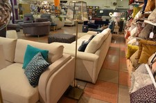 Carriage floor lamp - lamp, brushed