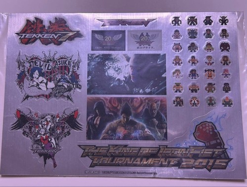 Tekken sticker logo - tekken,