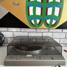 AKAI AP-D30 Direct Drive Turntable Record Player 1980s Japan Untested!