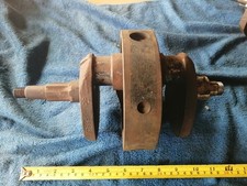 TRIUMPH CRANK SHAFT E3998 FOR RESTORATION VINTAGE MOTORBIKE GARAGE CLEARANCE