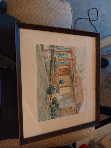 Framed and glazed - framed,
