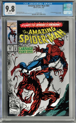 Amazing spider man 361 cgc - amazing, spider-man