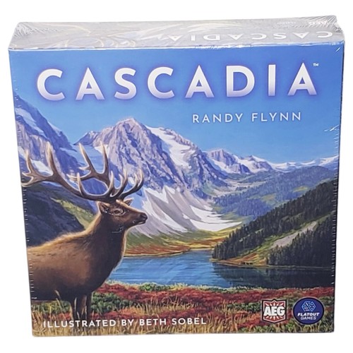 Cascadia deluxe board game - board,