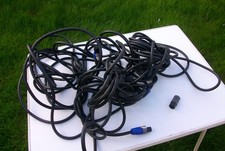 Speakon leads Neutrick connectors Concert Quality X 4