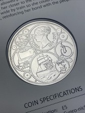 2019 Queen Victoria £5 Five Pound Coin Brilliant Uncirculated BUNC BU