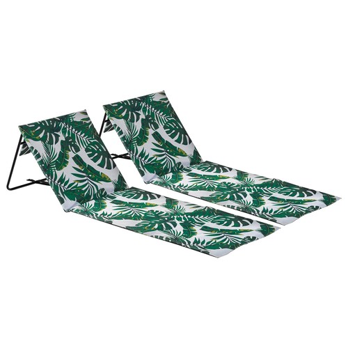 Folding beach loungers - loungers,