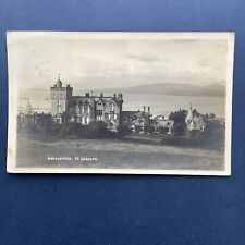 Broadstone Hospital ? Port Glasgow RP pc 1922 Double Circle Postmark AY689
