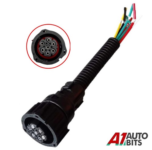 Wiring plug connector rear - plug,
