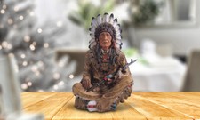 14"H Native AmericanChief