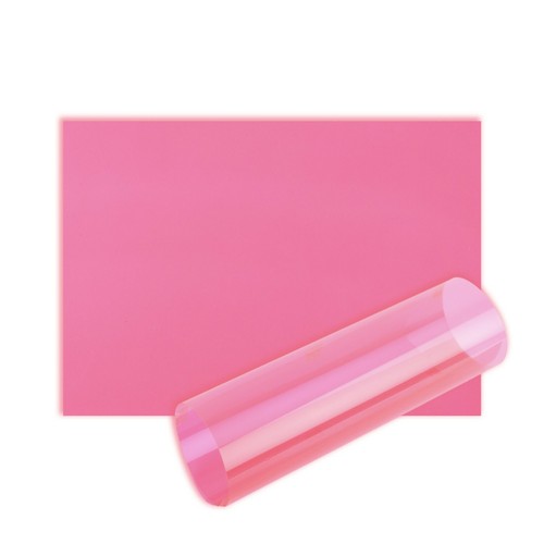 Pink acetate film sheets - a4,
