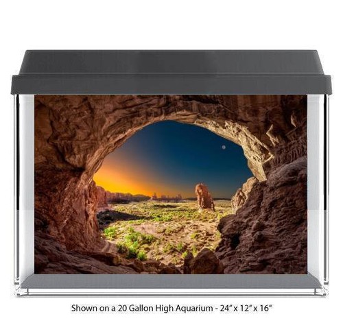 Desert cave dusk - desert,