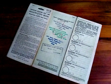 1960 BSA SUNBEAM SCOOTER, BUFF BOOK,RF60,MEMORABILIA,NOT CANCELLED