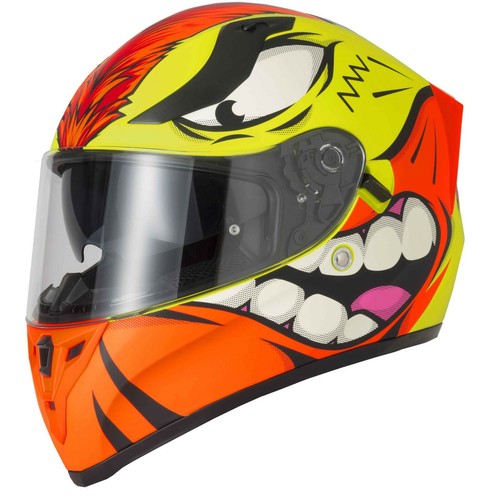 Vcan h128 dual visor full - visor,