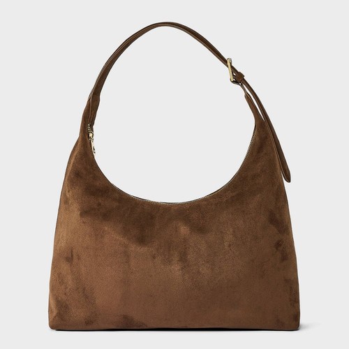 Faux suede slouchy - suede, shopper