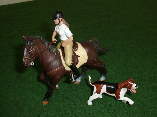 Papo horse rider - horse,