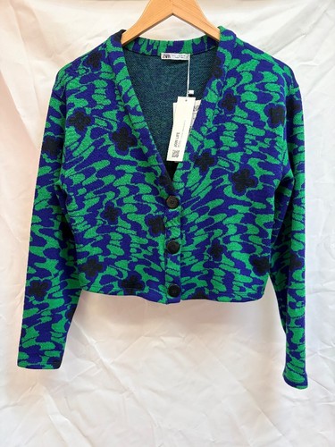 Bnwt ladies zara green blue - ladies,