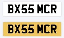 Boss mcr private number plate - number,