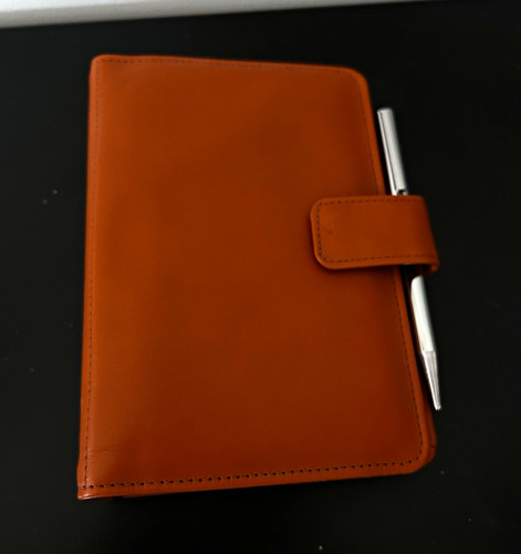 Whsmith leather medium planner - whsmith,