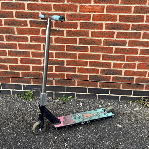Apex push stunt scooter - push, with