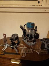 New! Plunge Router Tool 1500W 1/2 Electric 240V Silverstorm 0-50mm Fine