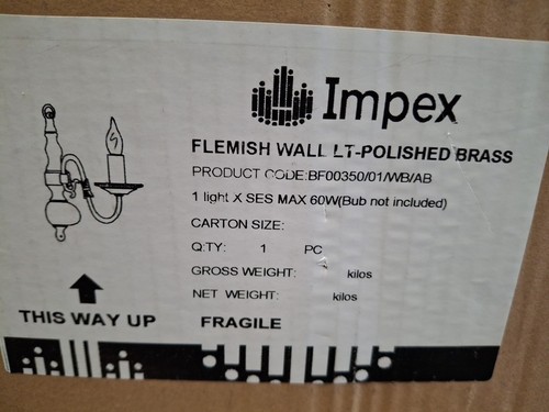 Impex flemish wall - , lt-polished