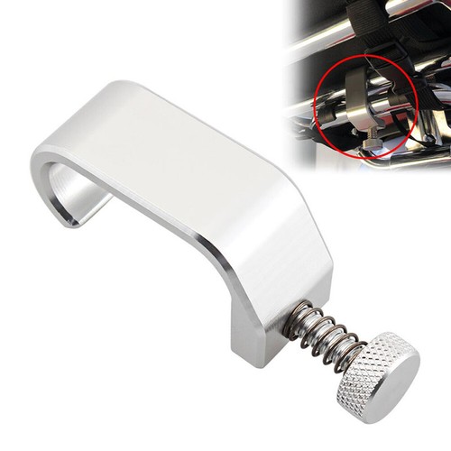 Silver luggage bag frame hook - silver,