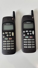 2 X Nokia NHE-5NX Vintage Mobile Phones - Untested