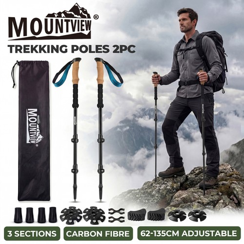 Mountview trekking poles - mountview,