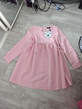 New pink tie waist formal