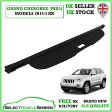NEW JEEP GRAND CHEROKEE (MK4)  PARCEL SHELF BLACK BOOT LOAD COVER 2014-2020