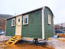 Stunning 18ft x 8ft shepherd hut, HOLIDAY HOME, AIR B&B, No Planning Required