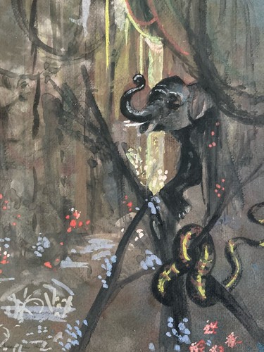 Very beautiful gouache - beautiful,