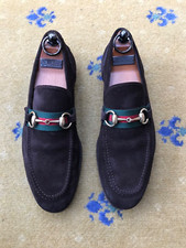 Gucci Loafers Suede Shoes