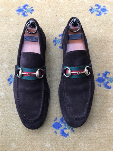 Gucci loafers suede - gucci, shoes