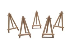 10 Mini wooden easel - 15cm