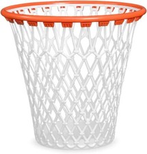 Waste Paper Basket Dust Bin Plastic Basketball Hoop Office Home Bedroom Kitchen
