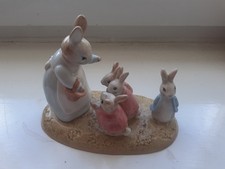 Beswick Ware Beatrix Potter Tableau Mrs Rabbit And The Four Bunnies No Number!!