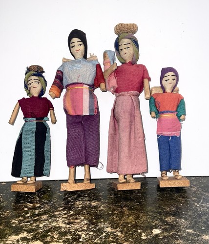Vintage guatemalan folk - folk, art